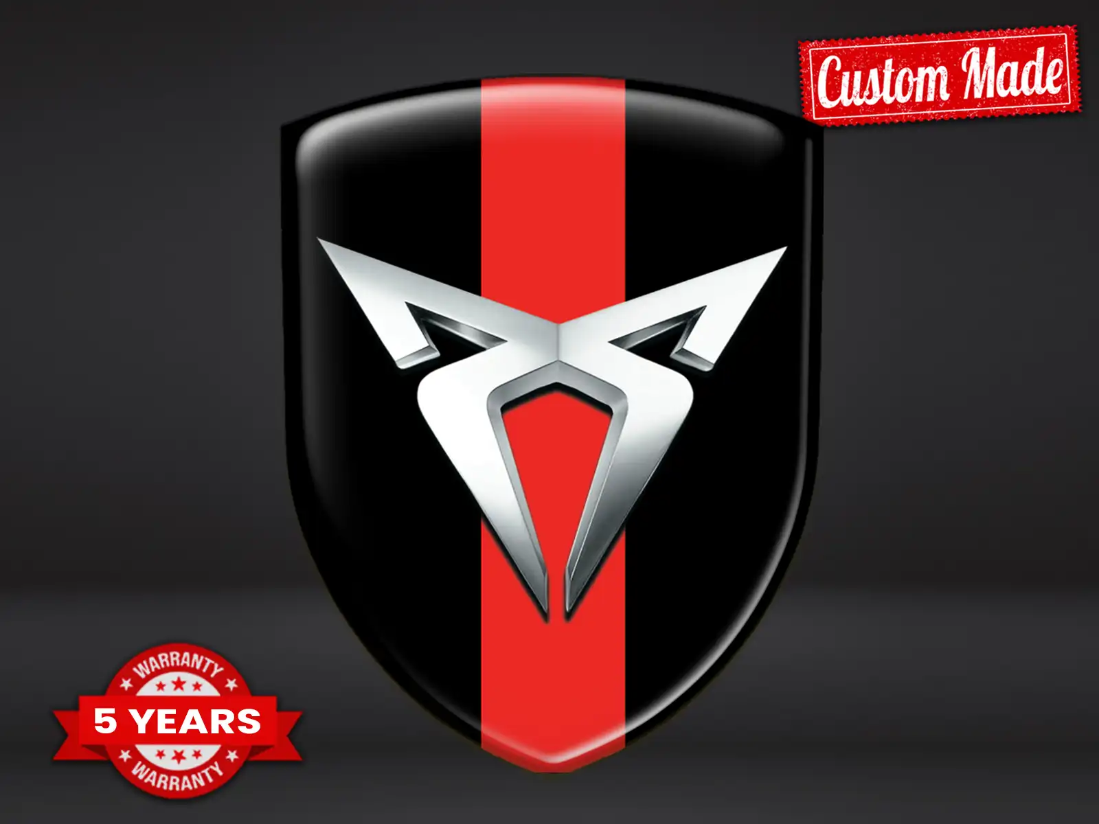 Seat Cupra Logosticker Edition Minimal Anpassbar Gedruckt